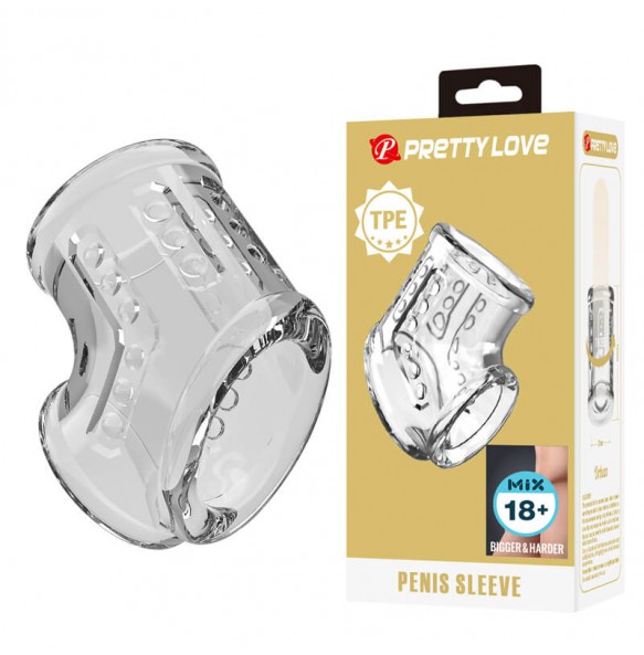 PRETTY LOVE - Orhan Men's Penis Sleeve (Transparent)